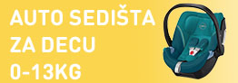 Auto sedišta za decu 0-13kg