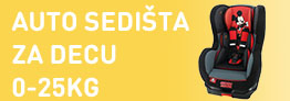 Auto sedišta za decu 0-25kg