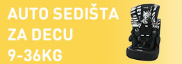 Auto sedišta za decu 9-36kg