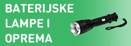 Baterijske lampe i oprema
