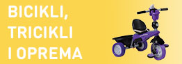 Bicikli, tricikli i oprema