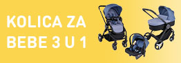 Kolica za bebe 3 u 1