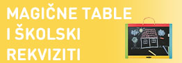 Magične table i školski rekviziti