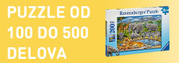Puzzle od 100 do 500 delova