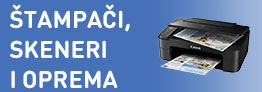 Štampači, skeneri i oprema