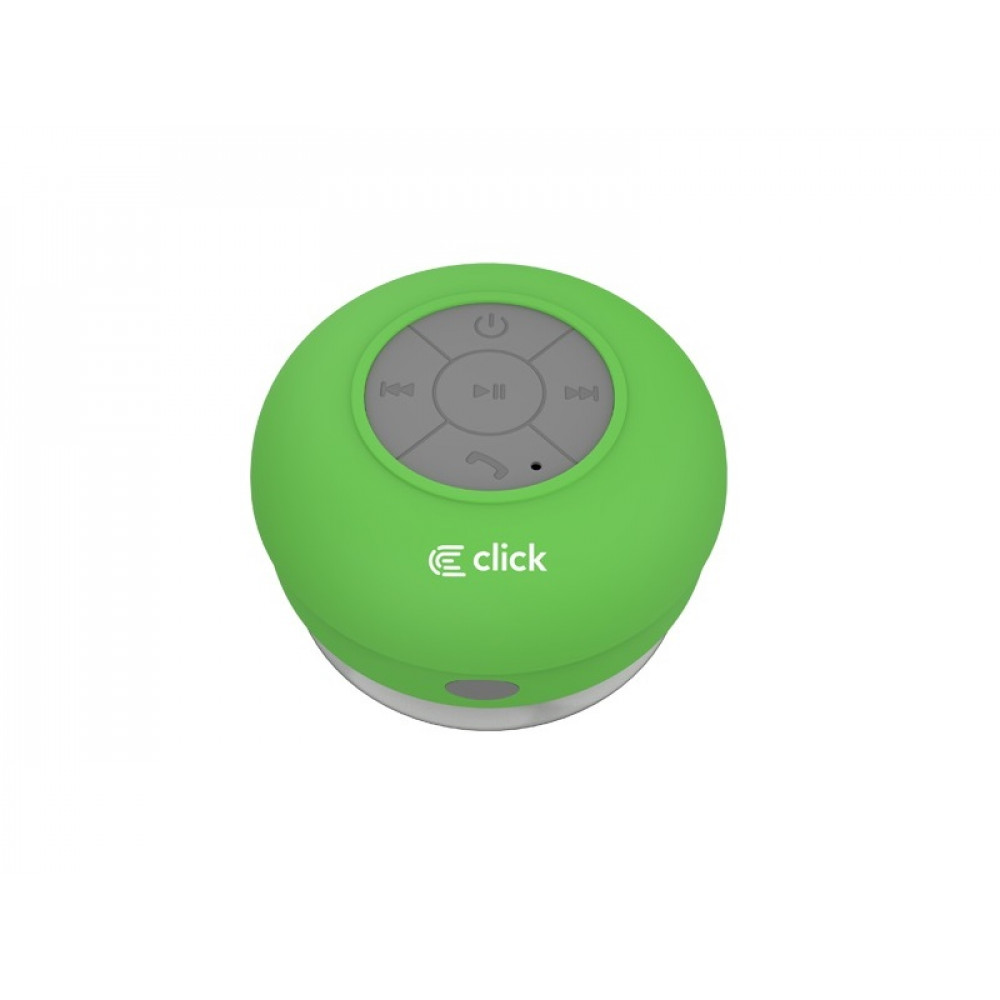 CLICK BS-R-WS Zvučnik bluetooth Waterproof Shower, zeleni