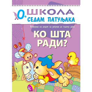 Darja Denisova, crtež i korice: D. Gončarova, A.Čukavin- 0+: KO ŠTA RADI?