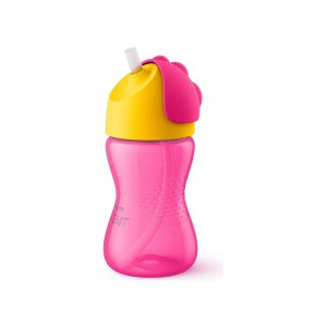AVENT Magična šolja sa slamkom 300ml pink SCF798/02