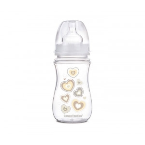 CANPOL BABIES  flašica široki vrat, antikolik easy start, newborn baby 35/217_bei