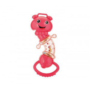 CANPOL BABY zvečka/glodalica 81/004 - CRVIĆ - ROZE