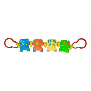 LORELLI igračka za kolica niz - Happy Elephants