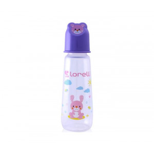 LORELLI flašica 250ml ANIMALS sa lokom - LJUBIČASTA 10200760000