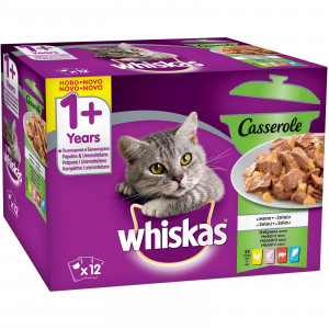 WHISKAS hrana za mačku, Mesani izbor 12x85g 520256