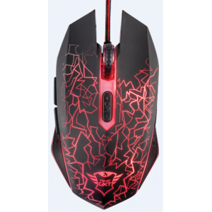 TRUST gejmerski miš GXT 105 IZZA (Crni) - 21683 Optički, 2400dpi, 8ms/125Hz, 28 IPS 21683
