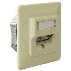 JYH ENG TECHNOLOGY mrežna utičnica Cat.5e uzidna 2x RJ45 STP bela
