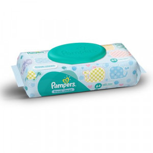 PAMPERS baby vlažne maramice fresh 64 kom 