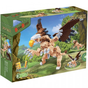 BANBAO dinosaurus transformers 3u1 6853