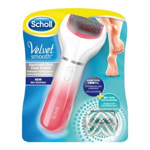 SCHOLL Velvet Smooth Saida električna turpija za pete sa dijamantima - Pink 410559