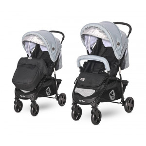 LORELLI Kolica MARTINA BLACK/SILVER BLUE + footcover (2021) 10021712124
