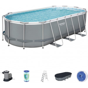 BESTWAY Power Steel 549 x 274 x 122 cm Bazen ovalni 56710