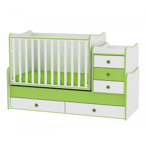 LORELLI krevetić maxi plus 70/160 white & green (74) 10150300023