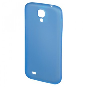 HAMA maska za SAMSUNG S4, plasticna, plava, 0.4mm 122867