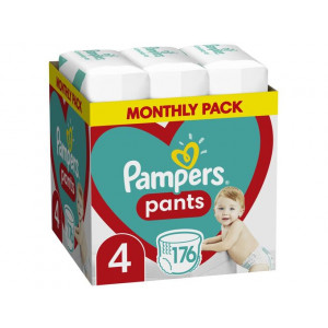 PAMPERS pants pelene monthly S4, 9-15kg 176 kom 4707 *N100