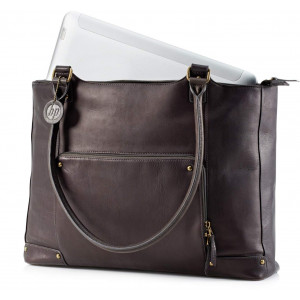 HP torba za laptop ladies leather 15.6" case brown f3w12aa