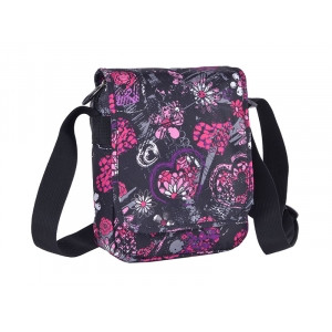 PULSE TORBICA CITY BLACK FLOWER 121441