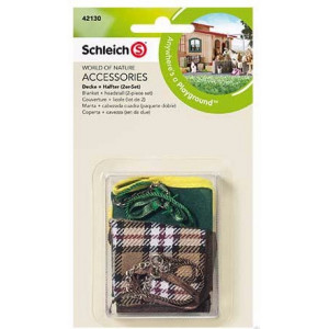 SCHLEICH figurice ćebe i uzde 2 seta 42130