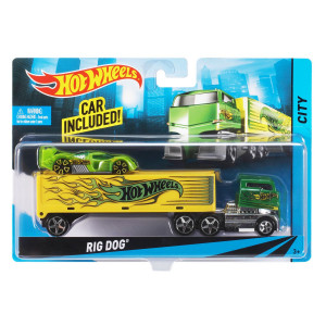 HOT WHEELS Kamion sa prikolicom BDW51