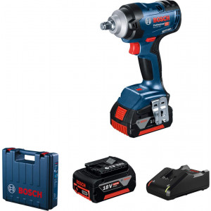 BOSCH Akumulatorski udarni odvrtač GDS 18V-400; 18V; 2x5,0Ah 06019K0020