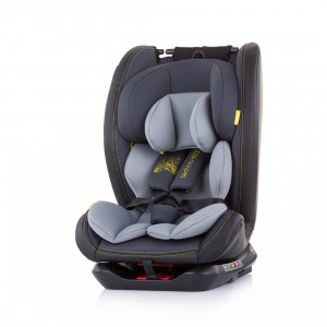 Chipolino Auto sedište Techno 360 Isofix 0-36kg Asphalt 710507