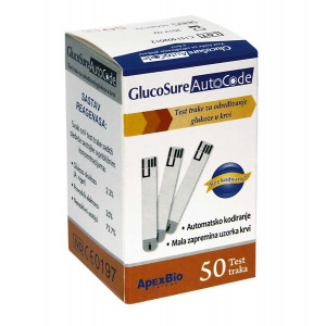 PRIZMA tračice glucosure autocode 1/50 3020100