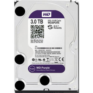 WESTERN DIGITAL  hard disc wd30purx-78 purple 3tb  3523