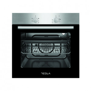 TESLA ugradna rerna BO300SX,6 funkcija,crna-inox