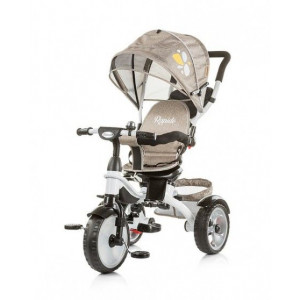 CHIPOLINO Tricikl sa ručkom rapido ash frappe 710049