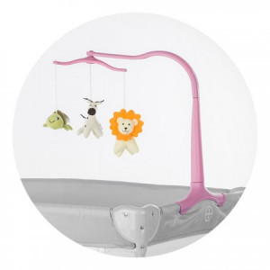 CHIPOLINO vrteška za krevetac roze 710255