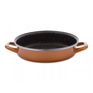 Delimano Okrugla plitka šerpa Stone Legend CopperLUX 26 cm