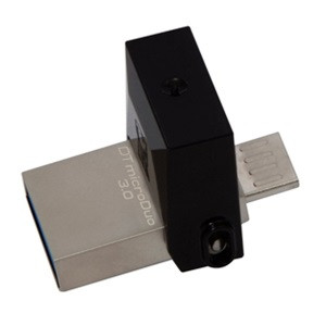 KINGSTON MicroDuo USB 3.0 16GB DT DTDUO/16GB metal-braon