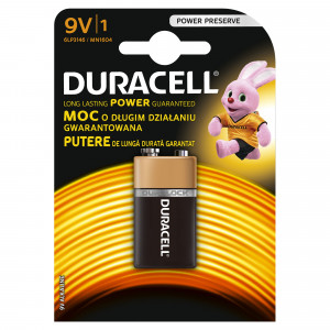 DURACELL baterije basic 9V 1 kom 508187