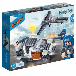 BANBAO kocke borbeno vozilo i avion 6210