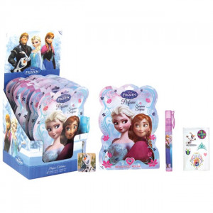 FROZEN SET kesica iznenađenja(edt9,5ml+nalepnice tetovaže+obeleživač za knjigu) 6DIS01047 