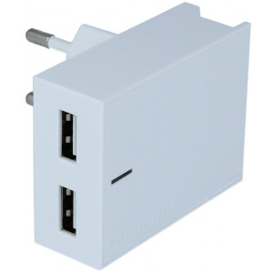 SWISSTEN Kućni Punjač 3A 2XUSB MICRO (BELA) *R