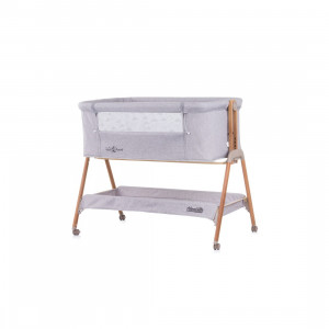 CHIPOLINO Kolevka za zajedničko spavanje Sweet Dreams KOSSD0213GY grey/wood