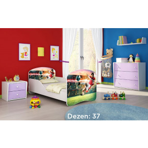 ACMA 1 Krevet za decu 140x70 + GRATIS DUŠEK dezen 37
