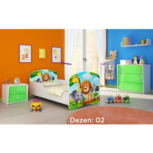 ACMA 1 krevet za decu 180x80 cm + GRATIS DUŠEK dezen 2