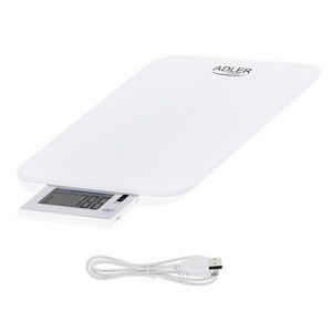 ADLER Kuhinjska vaga -USB punjenje AD3167W
