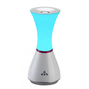 BRIGHT STAR LED Desk Lamp Silver 3W (Night Lamp/RGB/SD/Speaker/Battery 1000mAh/Touch/No Adapter/USB)