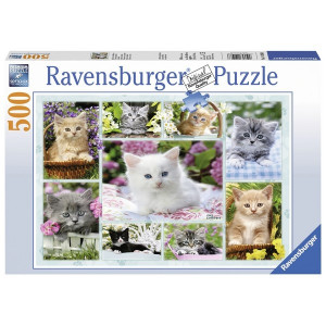 RAVENSBURGER Ravensburger puzzle (slagalice) - mačići u korpi RA14196